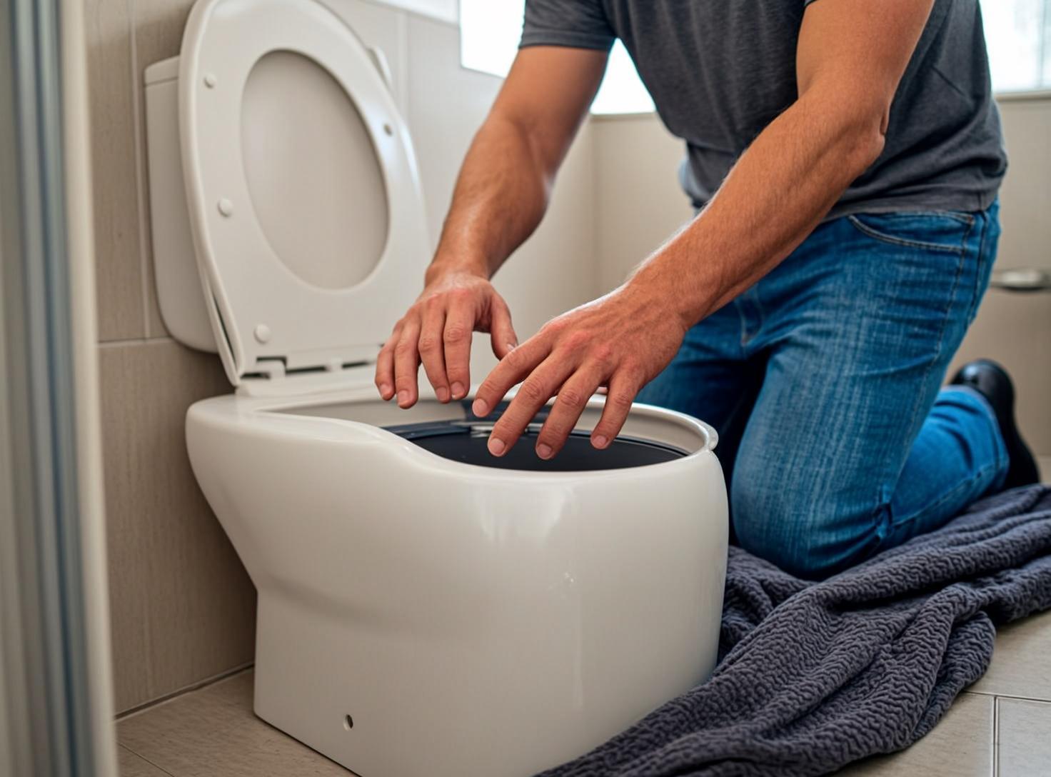 Débouchage de toilette