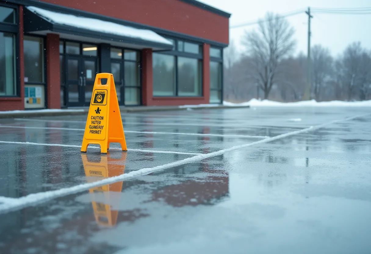 Chute dans votre stationnement : qui est responsable ?