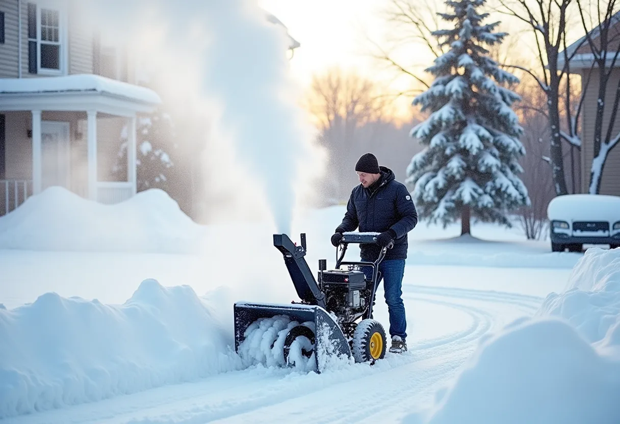 Souffleuse ou contrat de déneigement : le vrai calcul