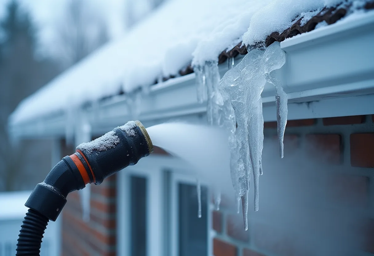 Déglaçage et digues de glace — Sherbrooke