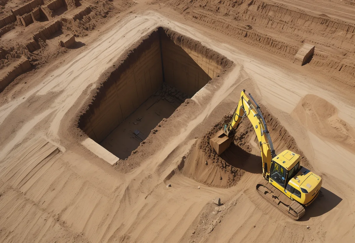 Excavation de fondation