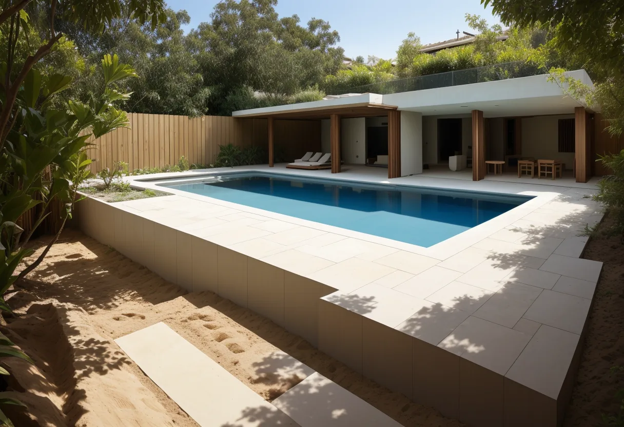 Excavation de piscine