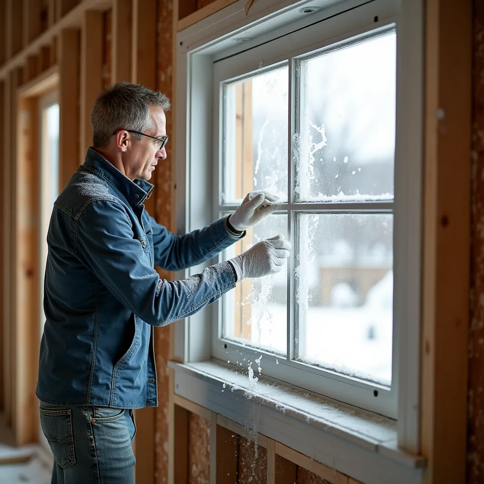 Vitres après construction