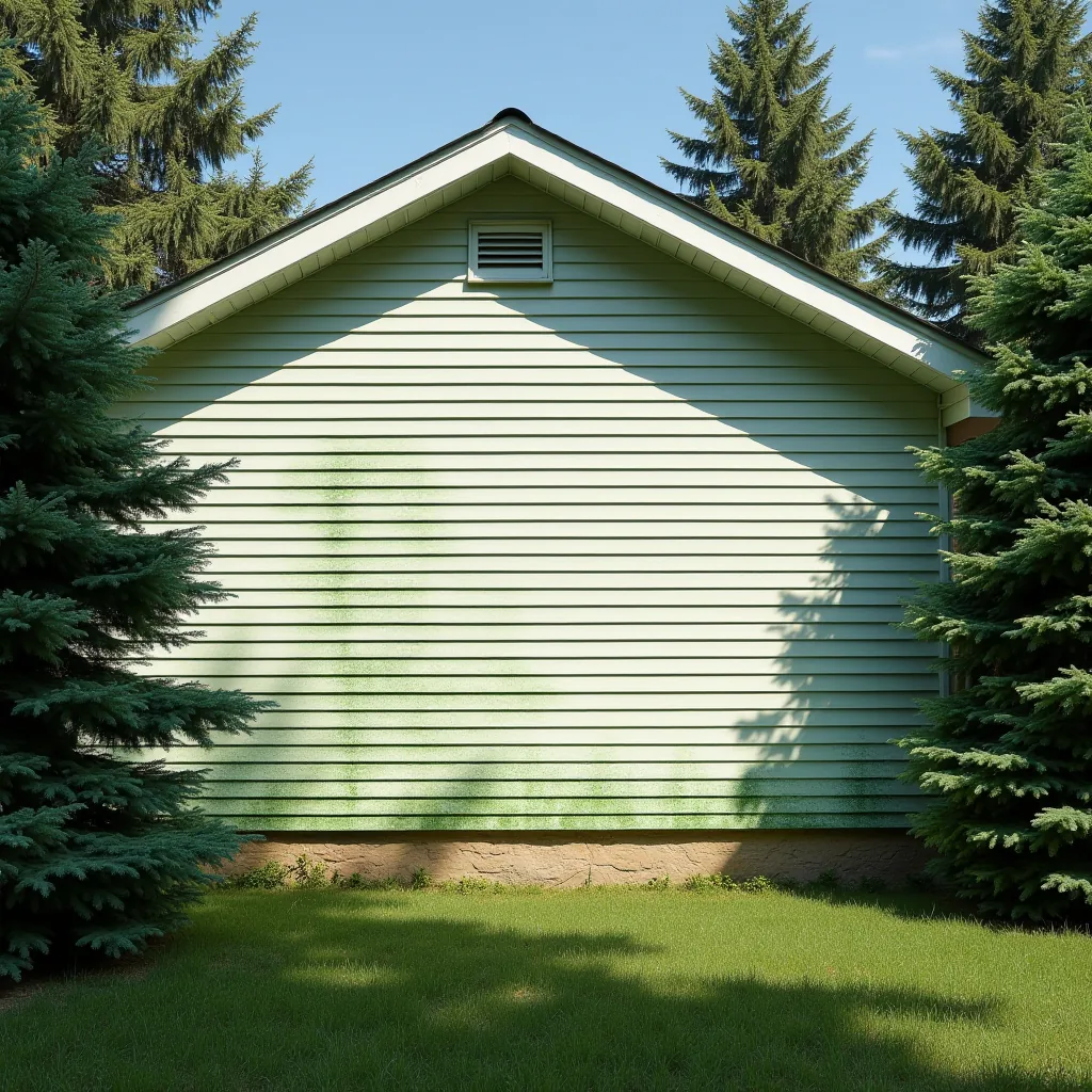 Pourquoi votre revêtement verdit du côté nord