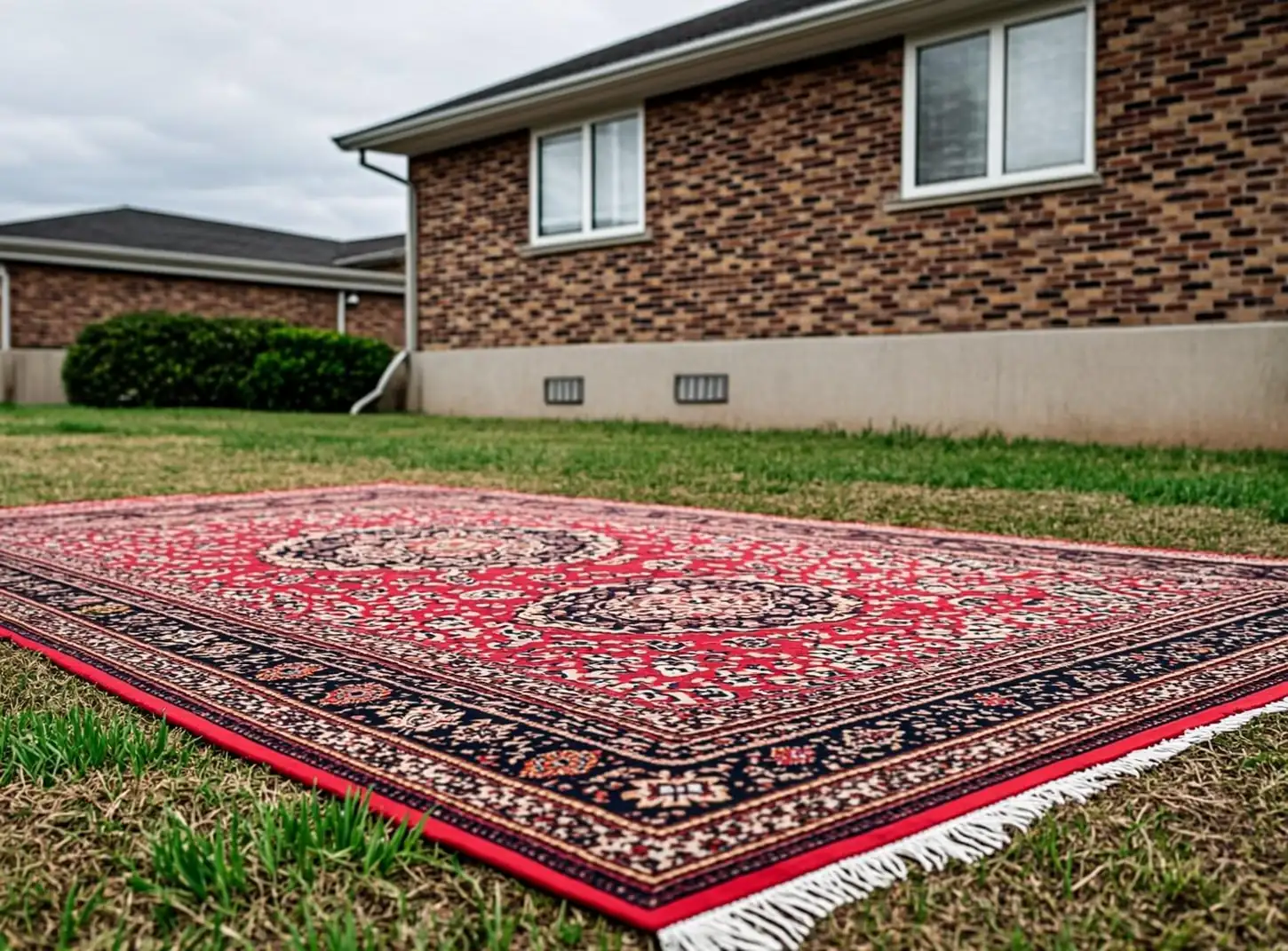 Nettoyage de tapis ornementaux