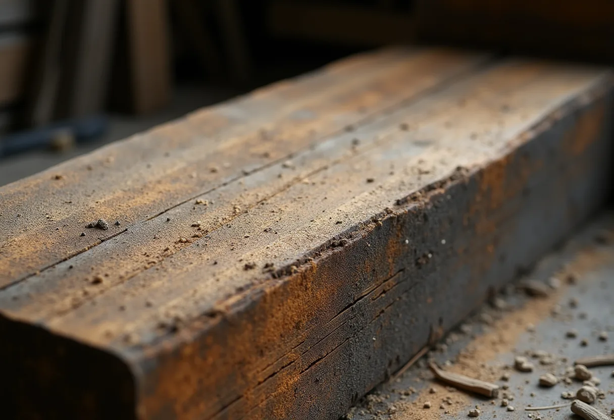 Sablage de poutres et bois — Estrie
